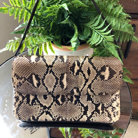 Dolce & Gabbana Handbags - Dolce & Gabbana snake skin hand bag.